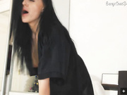 xKaravelaX - танец в чёрном кимоно.