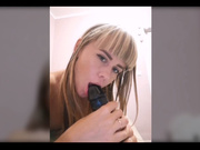 Vanilla_sexy сосет большой черный