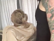 Blondinochkaa с ебарем