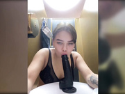 TUTTI-FRUTI минет с черным дилдо-2