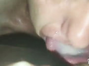 Леша пиздолиз лижет мне в сауне...