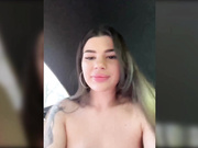 -MaybeBaby-сквирт в машине-2