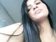 Carolina_Novoa naked in her car in public