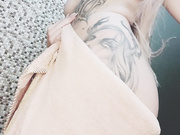 alexx_collins shower blonde