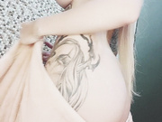 alexx_collins shower blonde