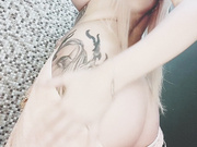 alexx_collins shower blonde