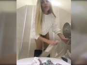 blondinochkaa фистинг попки в туалете ТЦ