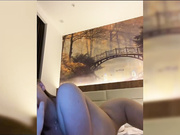 BadLi обнаженная на кровати-3