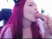 Kiska-Sofia берет в ротик-4