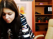 Красотка Katrin показывает письку