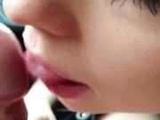 Страстный минет водителю финика