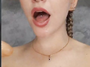 PearlParadise - слюнявый горловой минет дилдо