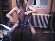 Aria_French (голая с виолончелью)