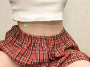 Lola-li - ласкает киску ловенсом