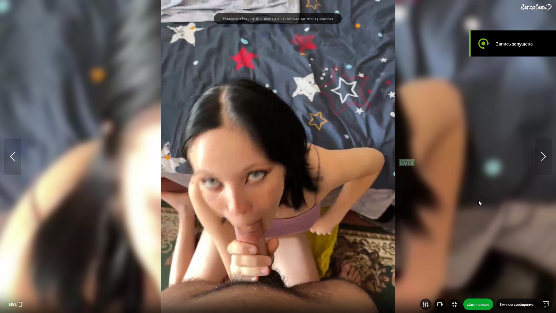 AsunaYri спускают в рот и глотает