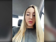 ParisHill показала сиськи в такси