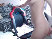 Ereskigal333 играет с дилдо