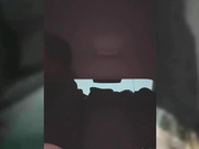 -KiraLove апскирт в колготках в тачке+сиськи-3