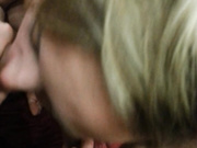 умелая блонда на двоих