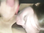 Отличный минет от клубной шалавы