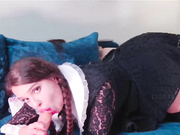 DaReina и минет-14