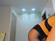 Eva_XIII шоу в колготках-9