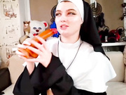 Mystery-FM минет в образе монашки-2