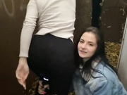 местные девки за гаражами