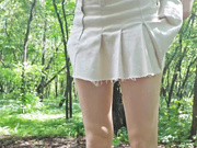 lilo_princess,без трусиков,в парке