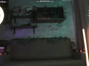 Suk_ki - рыжая красотка танцует стриптиз перед камерой