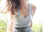 lilo_princess дрочит в парке