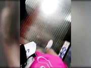 NeNaSuTnA в колготках в примерочной-2