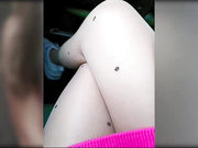 NeNaSuTnA в колготках в примерочной-2