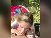 -MarshmelloW-минет на природе