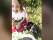 -MarshmelloW-минет на природе