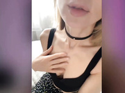 Witch_peach в колготках без трусиков-5