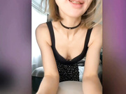 Witch_peach в колготках без трусиков-6