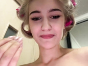 -Lana-Chester- Голая встретила курьера