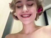 -Lana-Chester- Голая встретила курьера