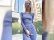 -Lana-Chester- стрим на улице и в подъезде чуть не спалилась