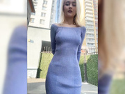 -Lana-Chester- стрим на улице и в подъезде чуть не спалилась