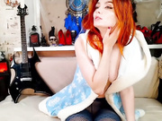 Mystery-FM в интересных колготках-2