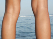 Maria - Pee on the beach