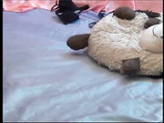 Kotja трахает себя игрушками