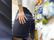 Cute-Anya(EVERGLOW) апскирт на работе-45