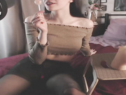 SashiMIa стрим в колготках