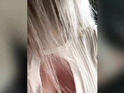 _Lasker в бесшовных колготках в машине-2