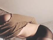 SashiMIa стрим в колготках-2