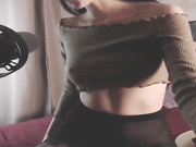 SashiMIa стрим в колготках-2