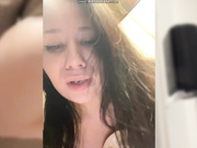 KatrinPirs - ласкает свою киску сидя на твоём лице